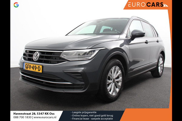 Volkswagen Tiguan 1.5 TSI DSG 150pk Life | Navigatie | Apple Carplay/Android Auto | Parkeersensoren | Adaptive cruise Control | Wegklapbare Trekhaak | Stoel- en stuurverwarming | Ledverlichting | Getinte ramen | Climate Control