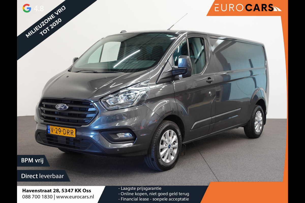 Ford Transit Custom 300 2.0 TDCI 130pk L2H1 Trend Automaat Airco Navigatie Cruise control Camera Parkeersensoren Trekhaak Betimmering Laadruimte Ford Transit Custom 300 2.0 TDCI 130pk L2H1 Trend Automaat Airco Navigatie Cruise control Camera Parkeersensoren Trekhaak Betimmering Laadruimte