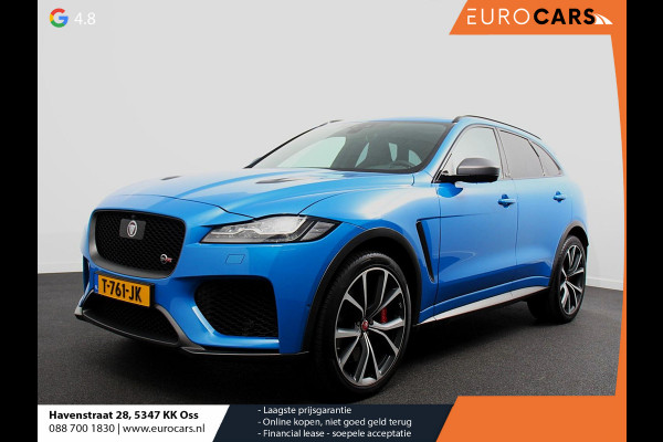 Jaguar F-Pace 5.0 V8 AWD SVR 551 pk Panorama dak | Meridian sound | Premium Pack | Light Pack | ACC | Leder | ADS |360 Camera Jaguar F-Pace 5.0 V8 AWD SVR 551 pk Panorama dak | Meridian sound | Premium Pack | Light Pack | ACC | Leder | ADS |360 Camera
