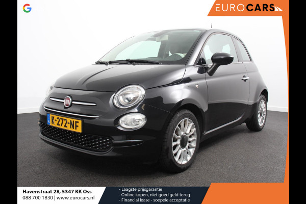 Fiat 500 1.2 Lounge | Navigatie | Lederen Interieur | Climate Control | Panoramadak | Parkeer sensoren