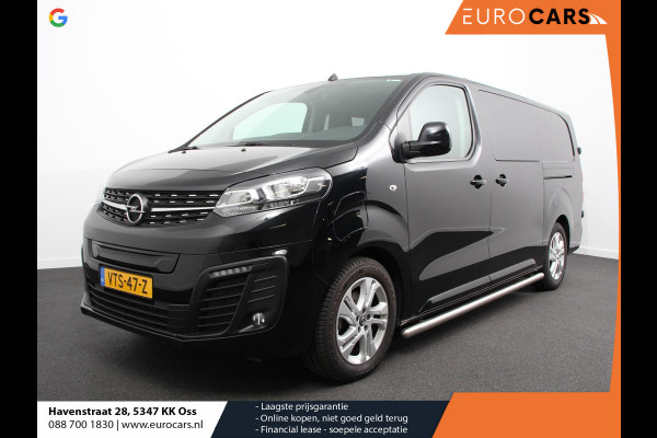 Opel Vivaro-e L3 75 kWh Automaat 6-Persoons Dubbele Cabine Lang | Navigatie | Airco | 2 x Schuifdeur | Lichtmetalen velgen| Cruise Control | Side Bars | Bumpers in kleur