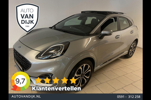 Ford Puma 1.0 EcoBoost Hybrid ST-Line PANO AIRCO NAVI CRUISE BT DIG TELLERS B&O SOUND ZWARTE HEMEL NIEUWSTAAT Ford Puma 1.0 EcoBoost Hybrid ST-Line PANO AIRCO NAVI CRUISE BT DIG TELLERS B&O SOUND ZWARTE HEMEL NIEUWSTAAT