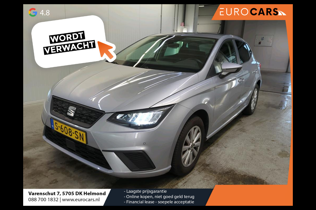 Seat Ibiza 1.0 EcoTSI Style Business Connect Navigatie Apple Carplay/Android Auto Parkeersensoren Cruise Control Stoelverwarming Virtual Cockpit Lichtmetalen velgen Climate Control Seat Ibiza 1.0 EcoTSI Style Business Connect Navigatie Apple Carplay/Android Auto Parkeersensoren Cruise Control Stoelverwarming Virtual Cockpit Lichtmetalen velgen Climate Control