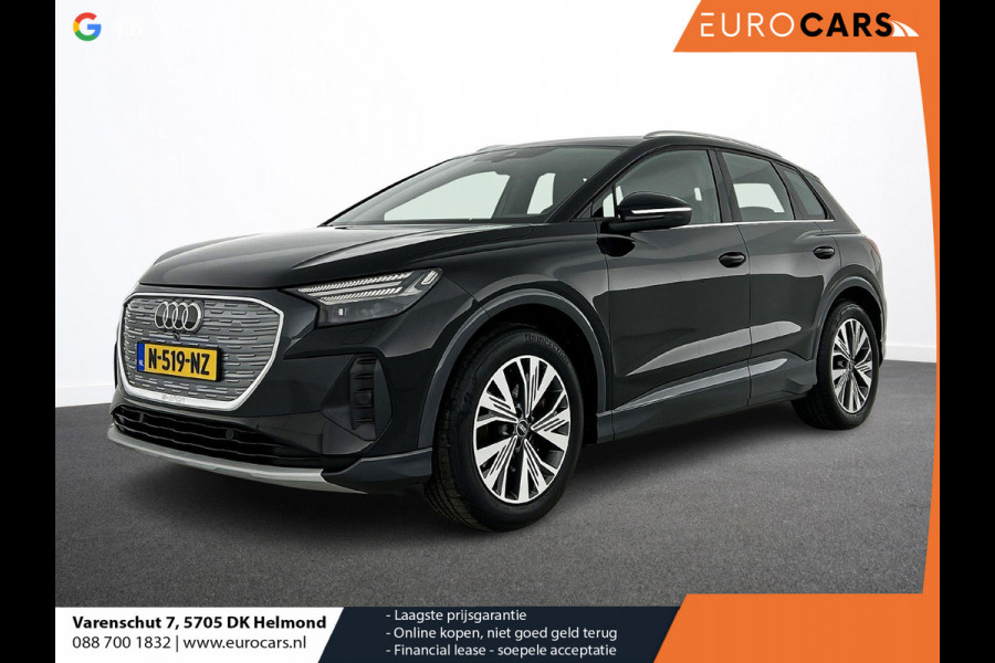 Audi Q4 e-tron 40 Launch edition Advanced 77 kWh Navigatie Apple Carplay/Android Auto Parkeersensoren Cruise Control Elektrische achterklep Ledverlichting Stoelverwarming Virtual Cockpit Climate Control Lichtmetalen velgen