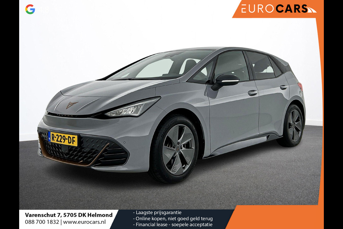 CUPRA Born Business 62 kWh Auto. Navigatie Apple Carplay/ Android Auto Camera Parkeersensoren Adaptive Cruise Control Stoel- en stuurverwarming Full Led Climate Control Lichtmetalen velgen