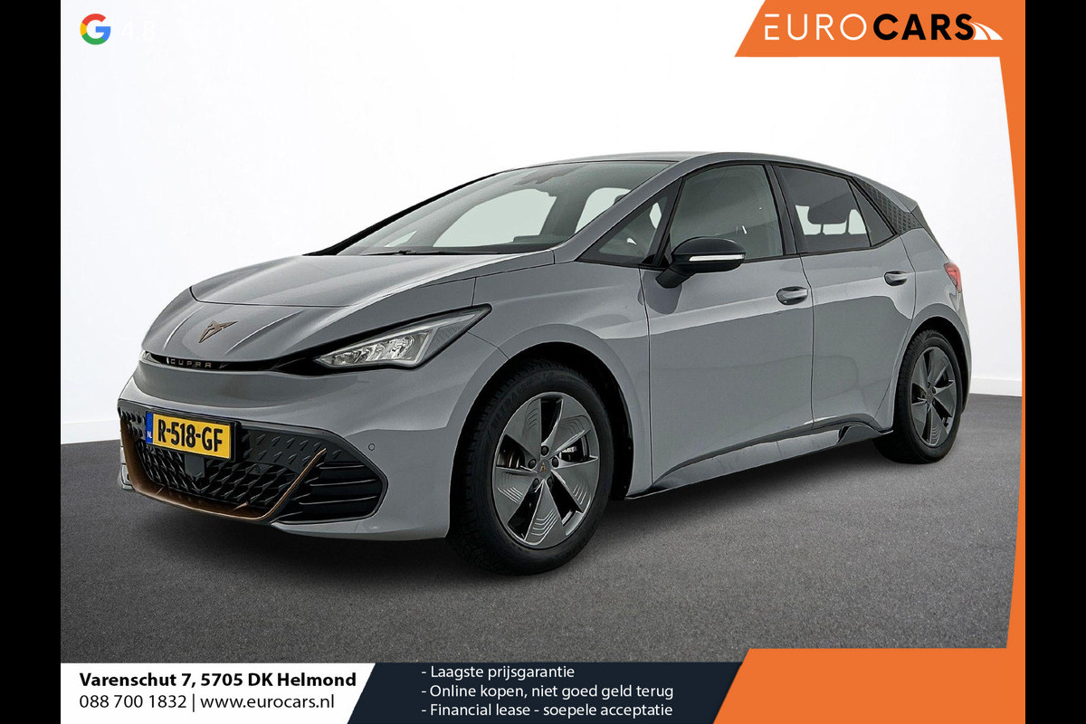 CUPRA Born Business 62 kWh Auto. Navigatie Apple Carplay/ Android Auto Camera Parkeersensoren Adaptive Cruise Control Stoel- en stuurverwarming Full Led Climate Control Lichtmetalen velgen