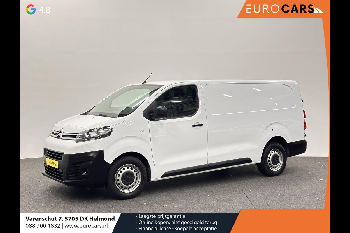 Citroën Jumpy 1.5 BlueHDi 100 M S&S Airco Cruise Control Carplay Navi Parkeerhulp achter 3-Zits Citroën Jumpy 1.5 BlueHDi 100 M S&S Airco Cruise Control Carplay Navi Parkeerhulp achter 3-Zits