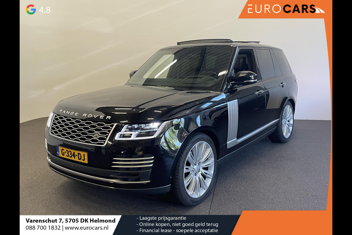 Land Rover Range Rover 3.0 TDV6 Autobiography Trekhaak Panoramadak Navigatie Apple Carplay/Android Auto Adaptive Cruise Control Camera Parkeersensoren Head-up Display Stoelverwarming en verkoeling Stuurverwarming Matrix Ledkoplampen Getinte ramen Luchtvering Land Rover Range Rover 3.0 TDV6 Autobiography Trekhaak Panoramadak Navigatie Apple Carplay/Android Auto Adaptive Cruise Control Camera Parkeersensoren Head-up Display Stoelverwarming en verkoeling Stuurverwarming Matrix Ledkoplampen Getinte ramen Luchtvering