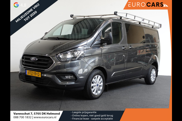 Ford Transit Custom L2H1 Limited Dubbele Cabine Automaat Navigatie Airco 2 Schuifdeuren Trekhaak Parkeersensoren Carplay Imperiaal Ford Transit Custom L2H1 Limited Dubbele Cabine Automaat Navigatie Airco 2 Schuifdeuren Trekhaak Parkeersensoren Carplay Imperiaal