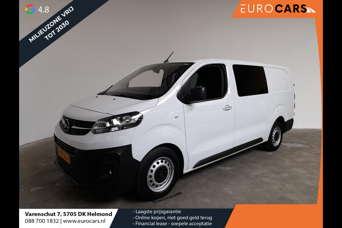 Opel Vivaro 2.0 CDTI L3H1 145PK Dubbele Cabine Edition Navigatie Trekhaak Cruise control Airco Opel Vivaro 2.0 CDTI L3H1 145PK Dubbele Cabine Edition Navigatie Trekhaak Cruise control Airco