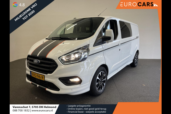 Ford Transit Custom 320 2.0 TDCI L2H1 170PK Sport Automaat Dubbele Cabine Airco Cruise Control Bluetooth Navi Trekhaak