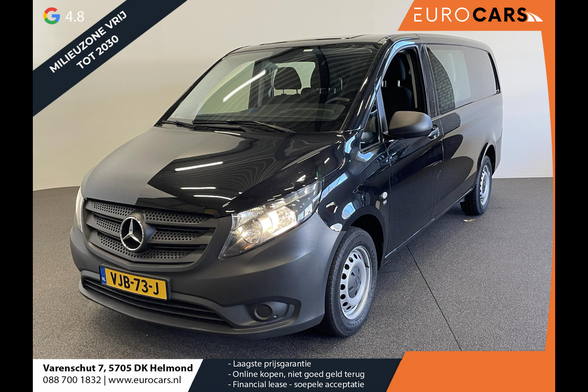Mercedes-Benz Vito Lang Dubbele Cabine Comfort Navigatie Airco Trekhaak Mercedes-Benz Vito Lang Dubbele Cabine Comfort Navigatie Airco Trekhaak