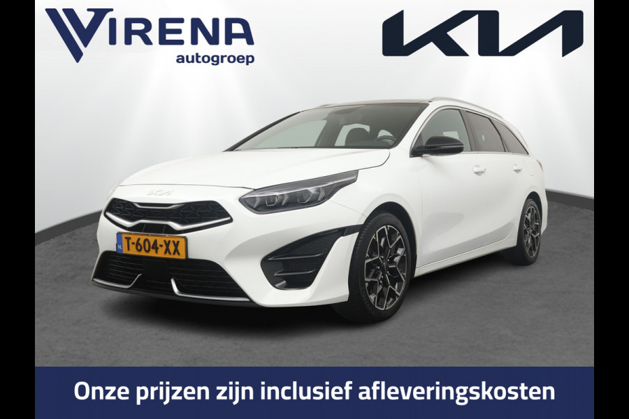 Kia Ceed Sportswagon 1.5 T-GDi GT-Line Automaat - Stoel-/Stuurverwarming - Apple Carplay/Android Auto - Elektrisch bedienbare Achterklep - Schuif-/Kanteldak - - Fabrieksgarantie tot 2030