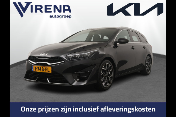 Kia Ceed Sportswagon Automaat 1.5 T-GDi GT-Line Automaat - Automatische achterklep - Schuif/Kantel dak - Apple Carplay/Android Auto - Adaptive cruise control - Keyless entry - Fabrieksgarantie t/m 30-06-2030