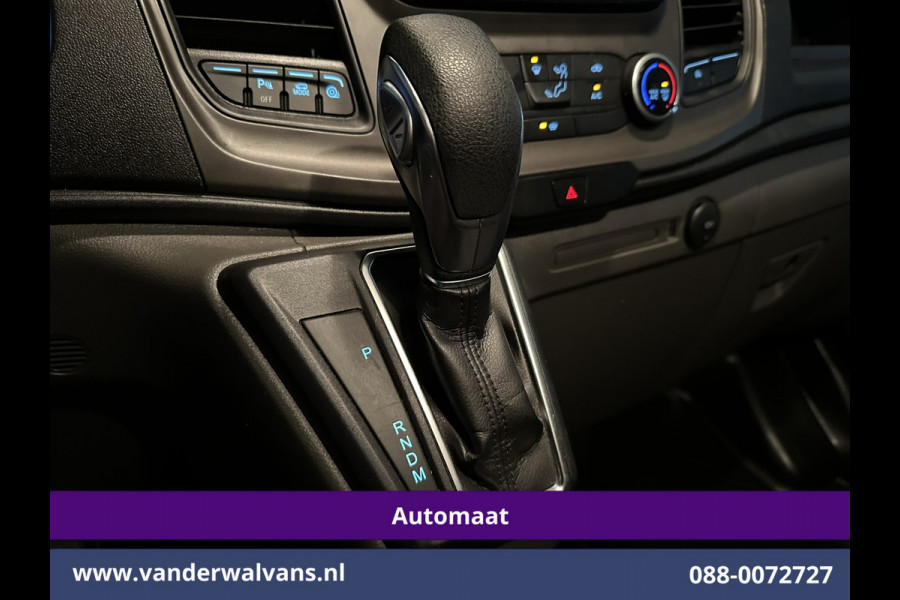 Ford Transit Custom 2.0 TDCI 130pk Automaat L2H1 Euro6 Airco | Apple Carplay | LED | Cruisecontrol Android Auto, Verwarmde voorruit, Parkeersensoren, Bijrijdersbank