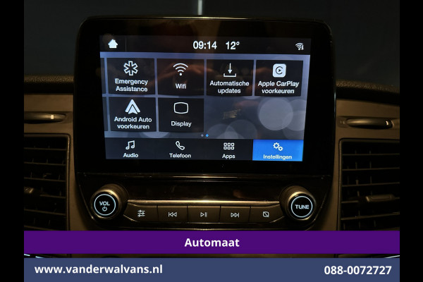 Ford Transit Custom 2.0 TDCI 130pk Automaat L2H1 Euro6 Airco | Apple Carplay | LED | Cruisecontrol Android Auto, Verwarmde voorruit, Parkeersensoren, Bijrijdersbank