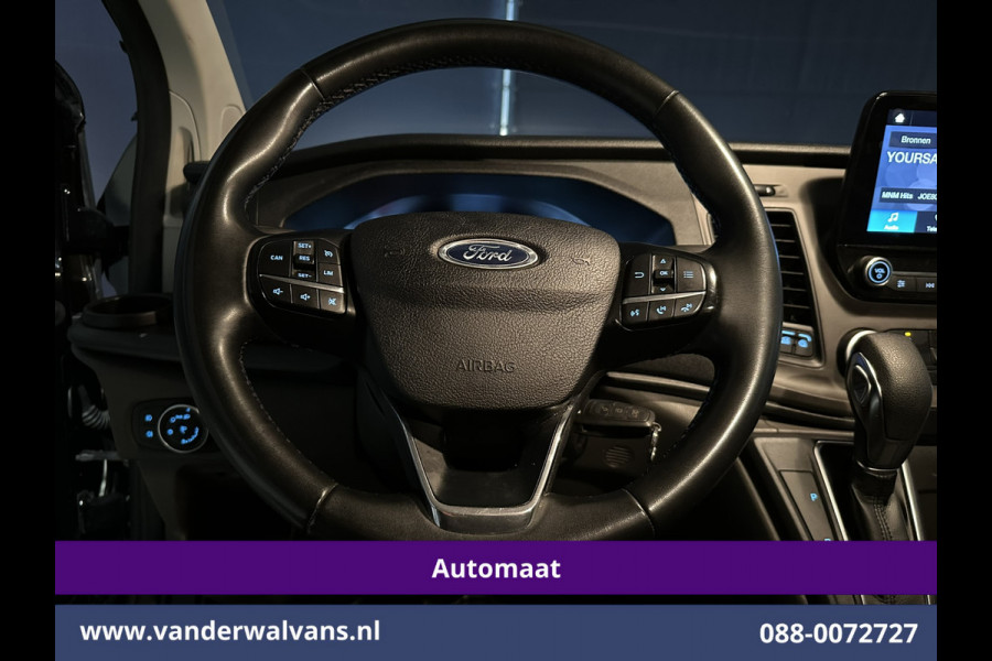 Ford Transit Custom 2.0 TDCI 130pk Automaat L2H1 Euro6 Airco | Apple Carplay | LED | Cruisecontrol Android Auto, Verwarmde voorruit, Parkeersensoren, Bijrijdersbank