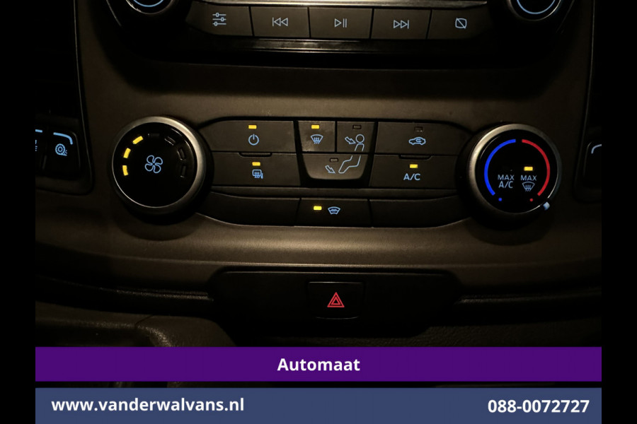 Ford Transit Custom 2.0 TDCI 130pk Automaat L2H1 Euro6 Airco | Apple Carplay | LED | Cruisecontrol Android Auto, Verwarmde voorruit, Parkeersensoren, Bijrijdersbank