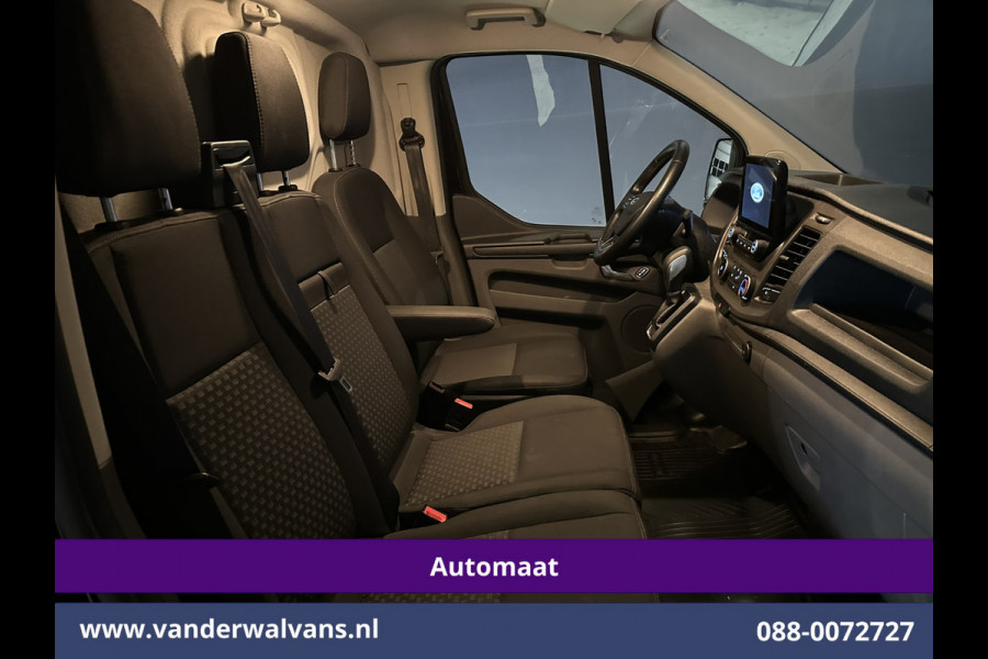 Ford Transit Custom 2.0 TDCI 130pk Automaat L2H1 Euro6 Airco | Apple Carplay | LED | Cruisecontrol Android Auto, Verwarmde voorruit, Parkeersensoren, Bijrijdersbank