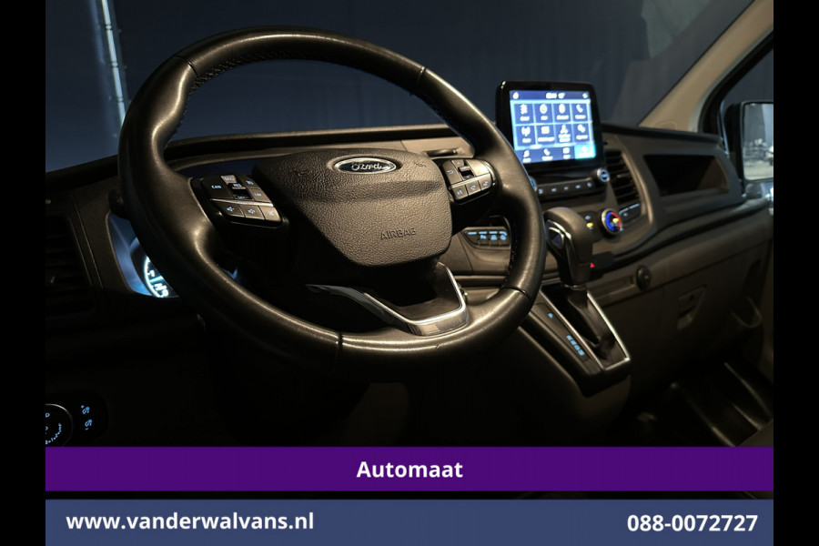 Ford Transit Custom 2.0 TDCI 130pk Automaat L2H1 Euro6 Airco | Apple Carplay | LED | Cruisecontrol Android Auto, Verwarmde voorruit, Parkeersensoren, Bijrijdersbank