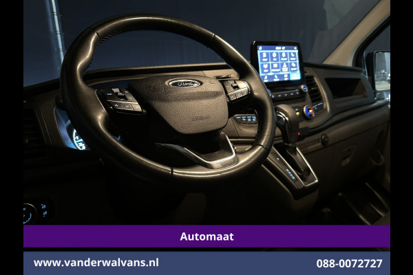 Ford Transit Custom 2.0 TDCI 130pk Automaat L2H1 Euro6 Airco | Apple Carplay | LED | Cruisecontrol Android Auto, Verwarmde voorruit, Parkeersensoren, Bijrijdersbank