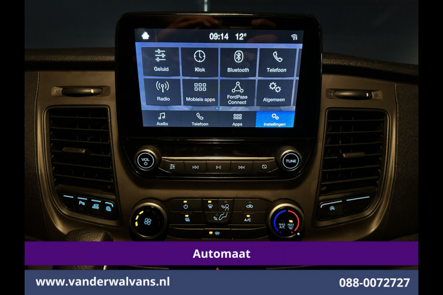 Ford Transit Custom 2.0 TDCI 130pk Automaat L2H1 Euro6 Airco | Apple Carplay | LED | Cruisecontrol Android Auto, Verwarmde voorruit, Parkeersensoren, Bijrijdersbank