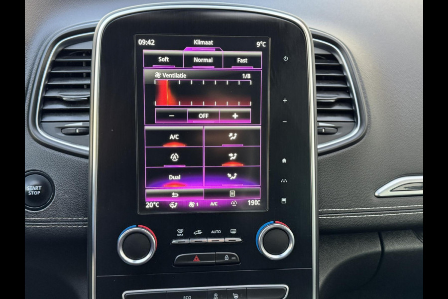 Renault Scénic 1.3 TCe Intens Climate control Cruise control Navigatie Apple Android Parkeersensoren plus camera Dodehoekdetectie Renault Scénic 1.3 TCe Intens Climate control Cruise control Navigatie Apple Android Parkeersensoren plus camera Dodehoekdetectie