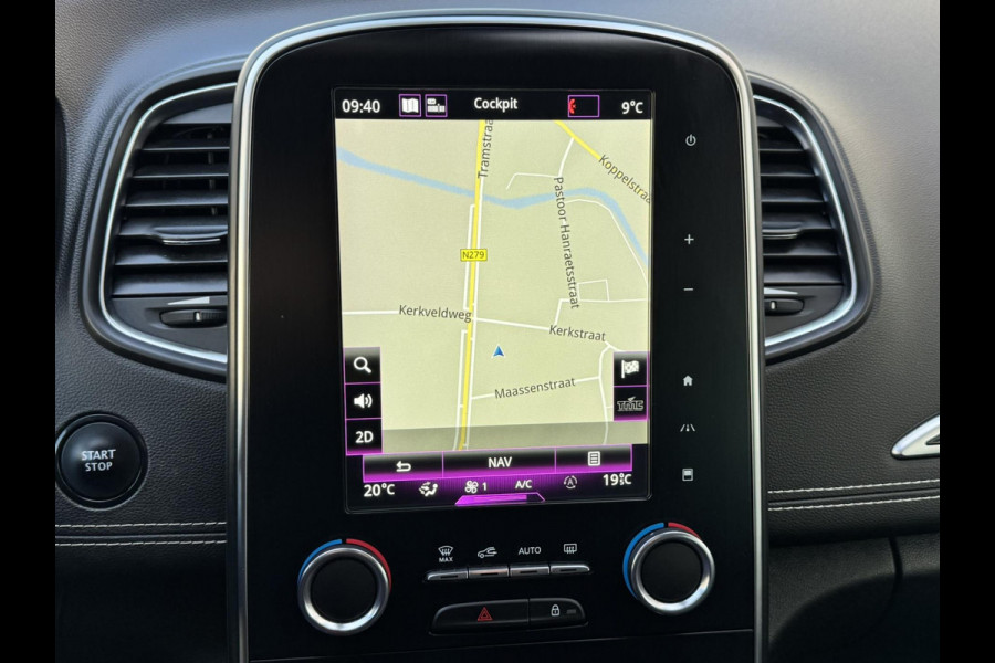 Renault Scénic 1.3 TCe Intens Climate control Cruise control Navigatie Apple Android Parkeersensoren plus camera Dodehoekdetectie Renault Scénic 1.3 TCe Intens Climate control Cruise control Navigatie Apple Android Parkeersensoren plus camera Dodehoekdetectie