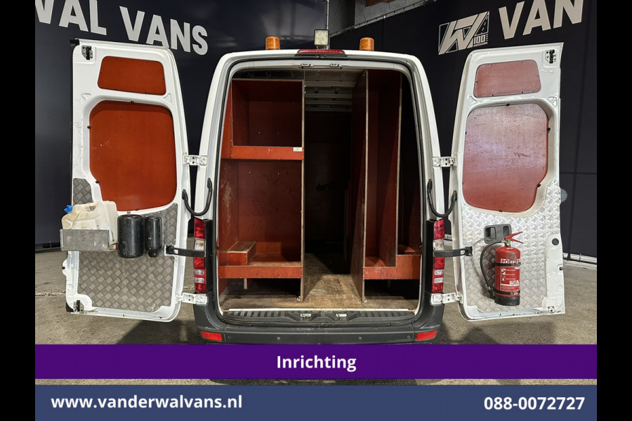 Mercedes-Benz Sprinter 316 CDI 164pk L2H2 Inrichting Euro6 Airco | Omvormer | 2800kg Trekhaak | Cruisecontrol Chauffeursstoel, Parkeersensoren