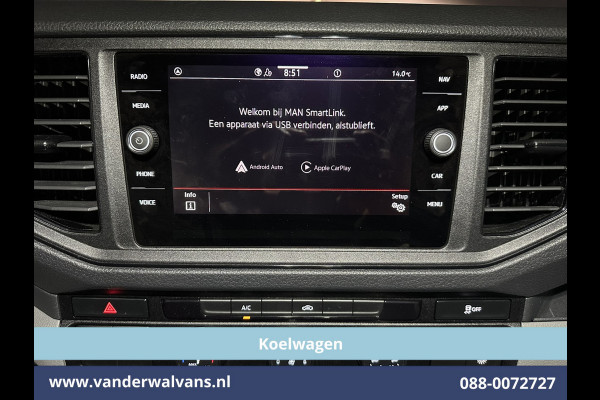 MAN TGE 2.0 TDI 177pk Automaat L3H3 L2H2 Koelwagen Vriezen -20°C tot verwarmen + 25°C Fabrieksgarantie Euro6 Airco | Camera Apple Carplay, Android Auto, Cruisecontrol, Massagestoel, Chauffeursstoel, Bijrijdersbank, 3000kg trekvermogen MAN TGE 2.0 TDI 177pk Automaat L3H3 L2H2 Koelwagen Vriezen -20°C tot verwarmen + 25°C Fabrieksgarantie Euro6 Airco | Camera Apple Carplay, Android Auto, Cruisecontrol, Massagestoel, Chauffeursstoel, Bijrijdersbank, 3000kg trekvermogen