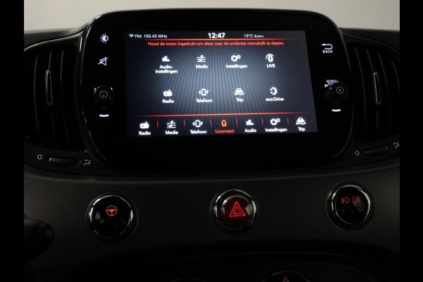 Fiat 500 1.2 Automaat Sport | Climate Control | Bluetooth | Cruise Control | 16 Inch Lichtmetalen Velgen | Sportstoelen