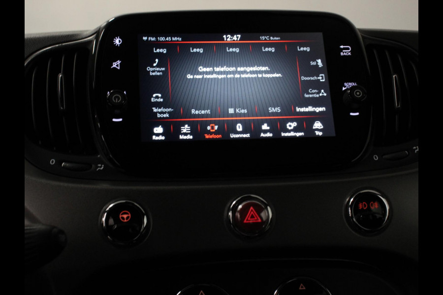 Fiat 500 1.2 Automaat Sport | Climate Control | Bluetooth | Cruise Control | 16 Inch Lichtmetalen Velgen | Sportstoelen