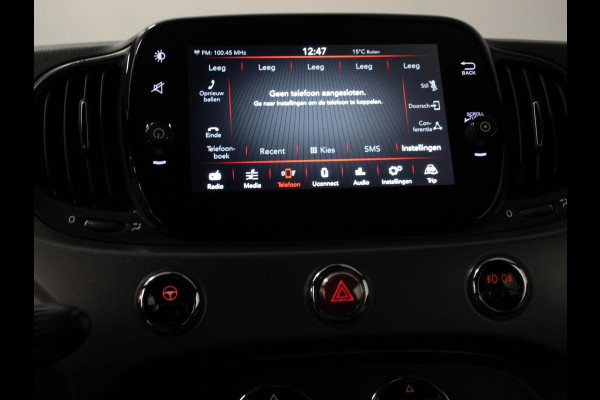 Fiat 500 1.2 Automaat Sport | Climate Control | Bluetooth | Cruise Control | 16 Inch Lichtmetalen Velgen | Sportstoelen