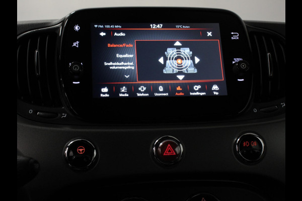 Fiat 500 1.2 Automaat Sport | Climate Control | Bluetooth | Cruise Control | 16 Inch Lichtmetalen Velgen | Sportstoelen