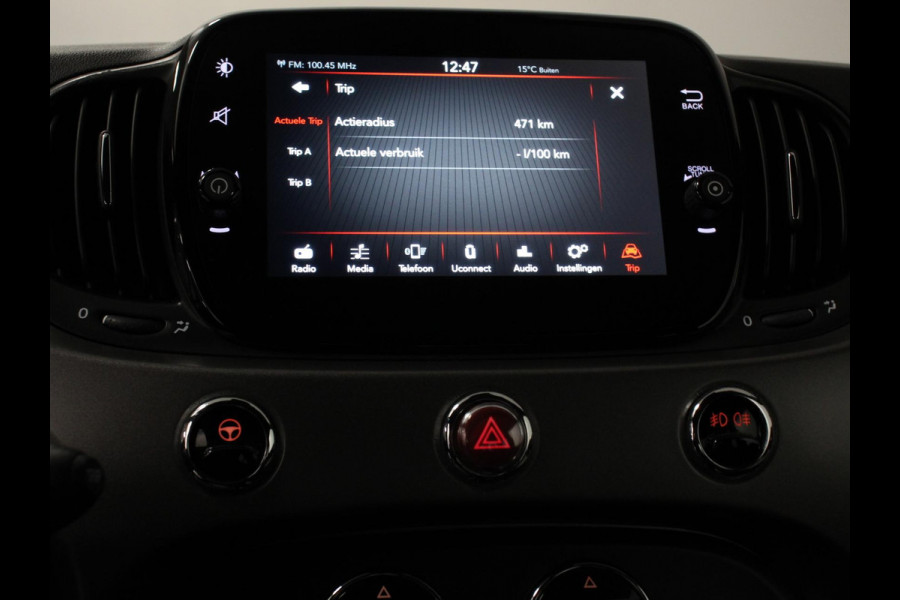 Fiat 500 1.2 Automaat Sport | Climate Control | Bluetooth | Cruise Control | 16 Inch Lichtmetalen Velgen | Sportstoelen