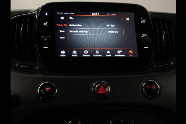 Fiat 500 1.2 Automaat Sport | Climate Control | Bluetooth | Cruise Control | 16 Inch Lichtmetalen Velgen | Sportstoelen