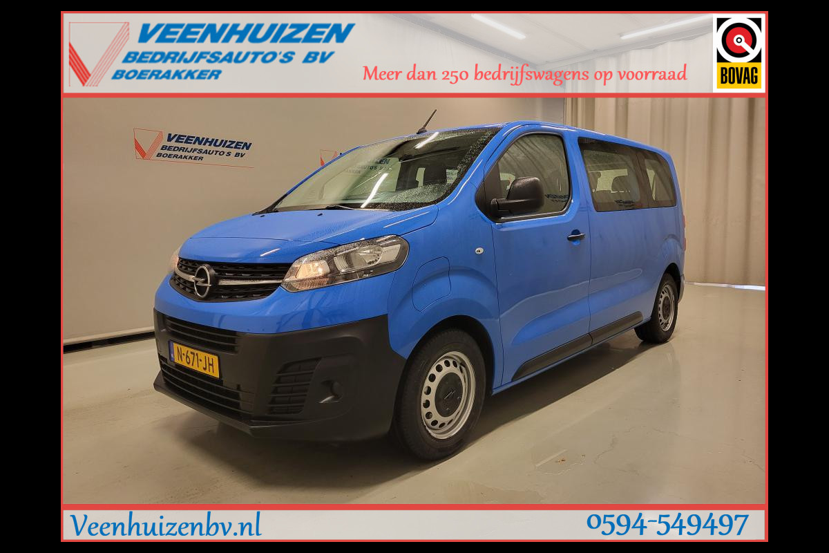 Opel Vivaro-e Combi 50kWh L2/H1 9-Personenbus 220km Actieradius!