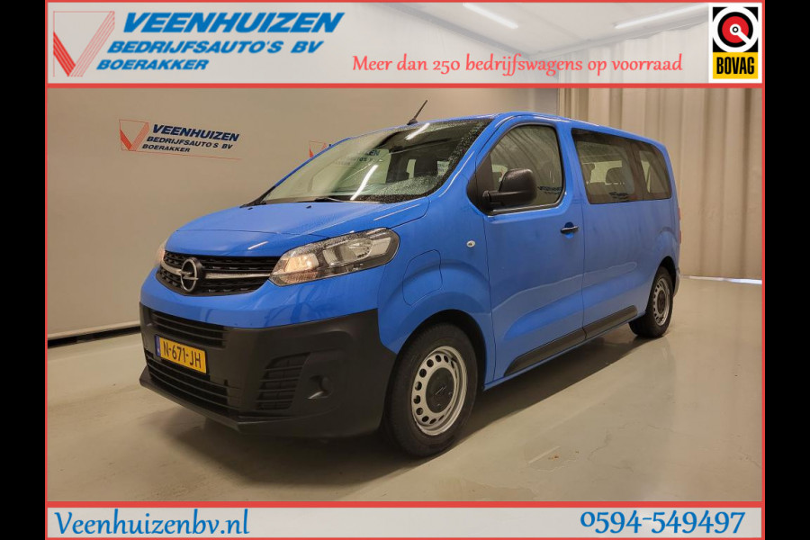 Opel Vivaro-e Combi 50kWh L2/H1 9-Personenbus 220km Actieradius!
