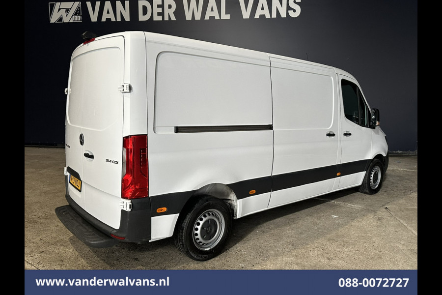 Mercedes-Benz Sprinter 314 CDI 143pk L2H1 Euro6 ** Airco | Camera | Navigatie | Apple Carplay | Android Auto | Cruisecontrol Chauffeursstoel, Bijrijdersbank