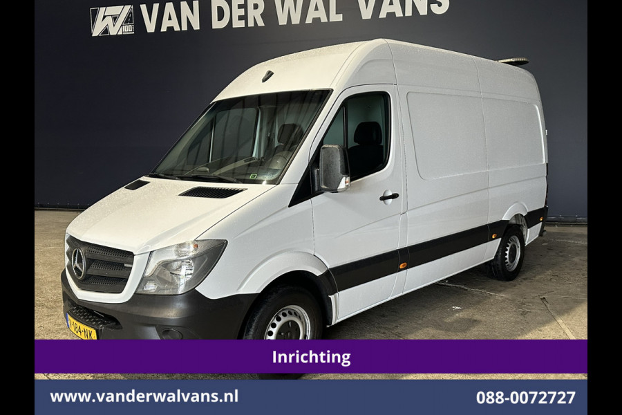 Mercedes-Benz Sprinter 316CDI 163pk L2H2 Inrichting Euro6 Airco | Cruisecontrol | Chauffeursstoel 2800kg Trekhaak,  Parkeersensoren