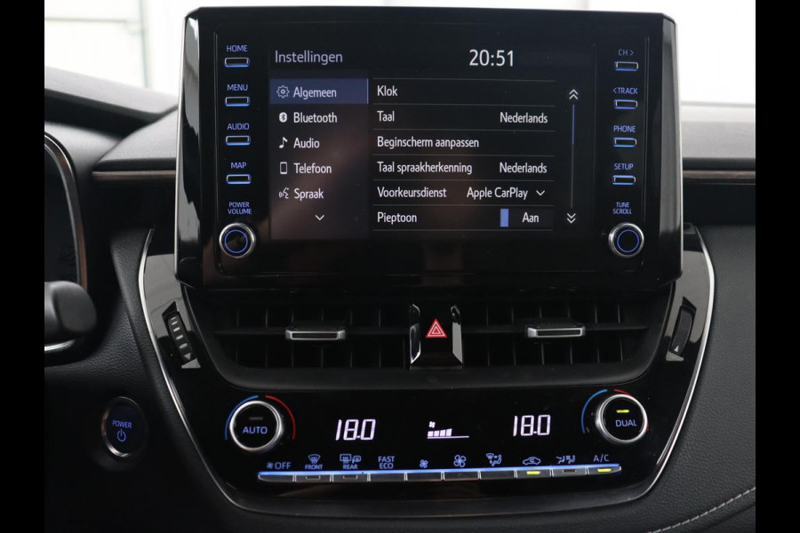 Toyota Corolla 1.8 Hybrid Trek | Stoelverwarming | Adaptive cruise | Trekhaak | Carplay | Camera | Keyless | Full LED | Navigatie | Climate control Toyota Corolla 1.8 Hybrid Trek | Stoelverwarming | Adaptive cruise | Trekhaak | Carplay | Camera | Keyless | Full LED | Navigatie | Climate control