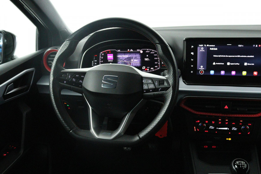 Seat Ibiza 1.0 EcoTSI FR Business Intense (DIGITALE COCKPIT, STOELVERWARMING, CRUISE ADAPTIEF, CARPLAY NAVIGATIE) Seat Ibiza 1.0 EcoTSI FR Business Intense (DIGITALE COCKPIT, STOELVERWARMING, CRUISE ADAPTIEF, CARPLAY NAVIGATIE)