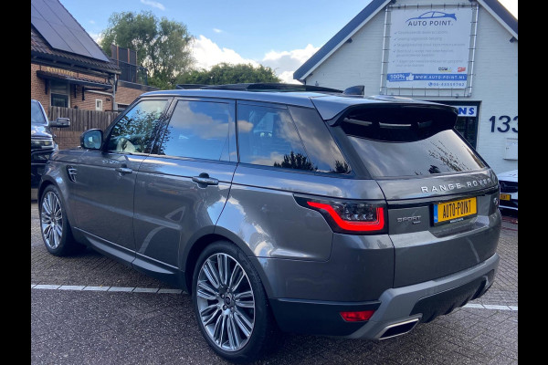 Land Rover Range Rover Sport P400 HYBRID PANO/HEADUP/DEALER ONDERHOUDEN Land Rover Range Rover Sport P400 HYBRID PANO/HEADUP/DEALER ONDERHOUDEN