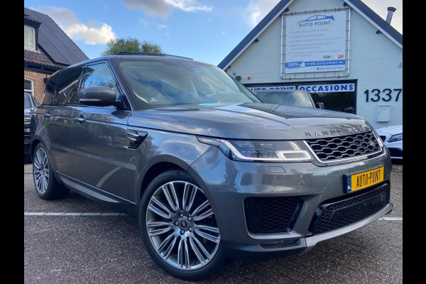 Land Rover Range Rover Sport P400 HYBRID PANO/HEADUP/DEALER ONDERHOUDEN Land Rover Range Rover Sport P400 HYBRID PANO/HEADUP/DEALER ONDERHOUDEN