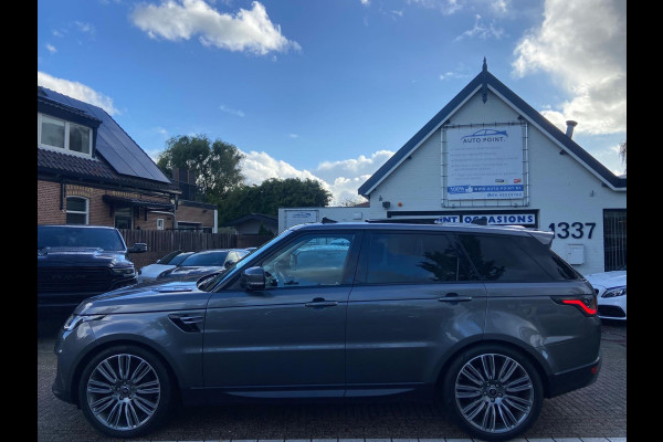 Land Rover Range Rover Sport P400 HYBRID PANO/HEADUP/DEALER ONDERHOUDEN Land Rover Range Rover Sport P400 HYBRID PANO/HEADUP/DEALER ONDERHOUDEN