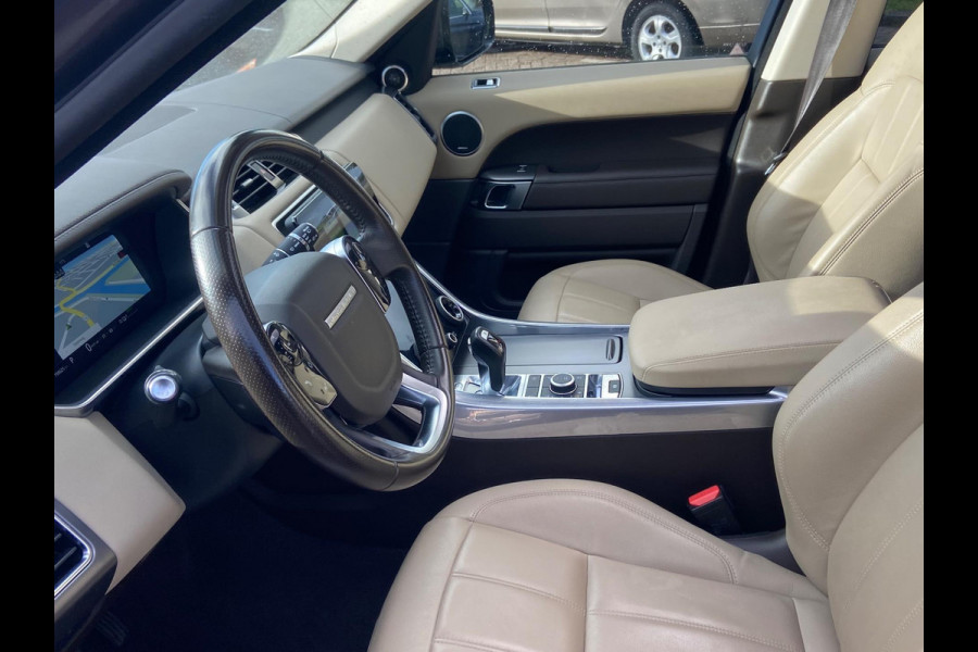 Land Rover Range Rover Sport P400 HYBRID PANO/HEADUP/DEALER ONDERHOUDEN Land Rover Range Rover Sport P400 HYBRID PANO/HEADUP/DEALER ONDERHOUDEN