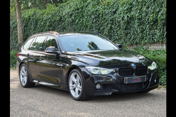BMW 3 Serie Touring M Sport INCL BTW Apple CarPlay Trekhaak Zwart LED Evo GR Navi 2e eigenaar Breedset M Velgen Garantie