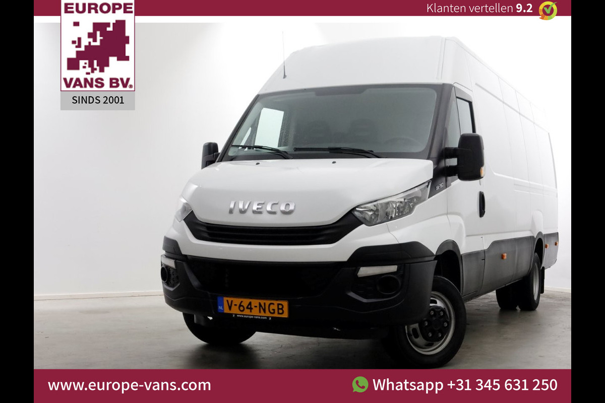 Iveco Daily 35C15 3.0 150pk L4H2 Dubbel Lucht Airco/Trekhaak 3500kg 03-2019