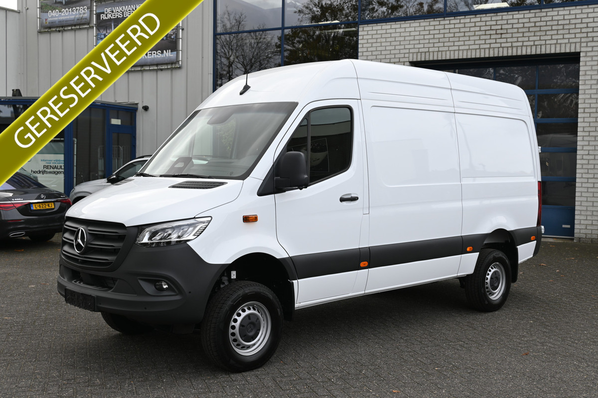Mercedes-Benz Sprinter 319 CDI 4x4 L2H2 Pro Draaistoelen, LED, 360 Graden Camera, Navigatie