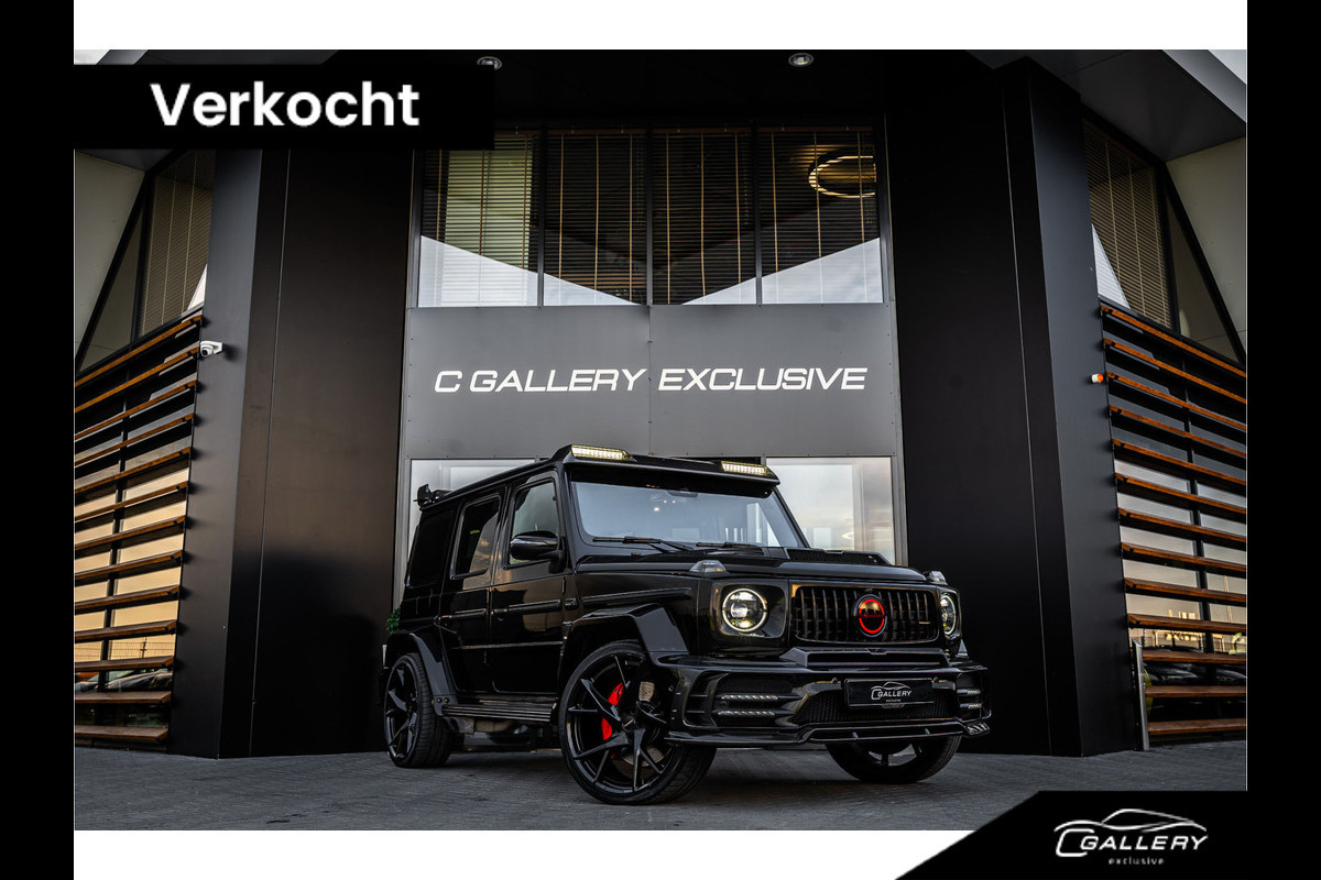 Mercedes-Benz G-Klasse MANSORY G63 800 Widestar - Panorama | 24 Inch | Burmester | Carbon details | Certificaat | 360 camera Mercedes-Benz G-Klasse MANSORY G63 800 Widestar - Panorama | 24 Inch | Burmester | Carbon details | Certificaat | 360 camera